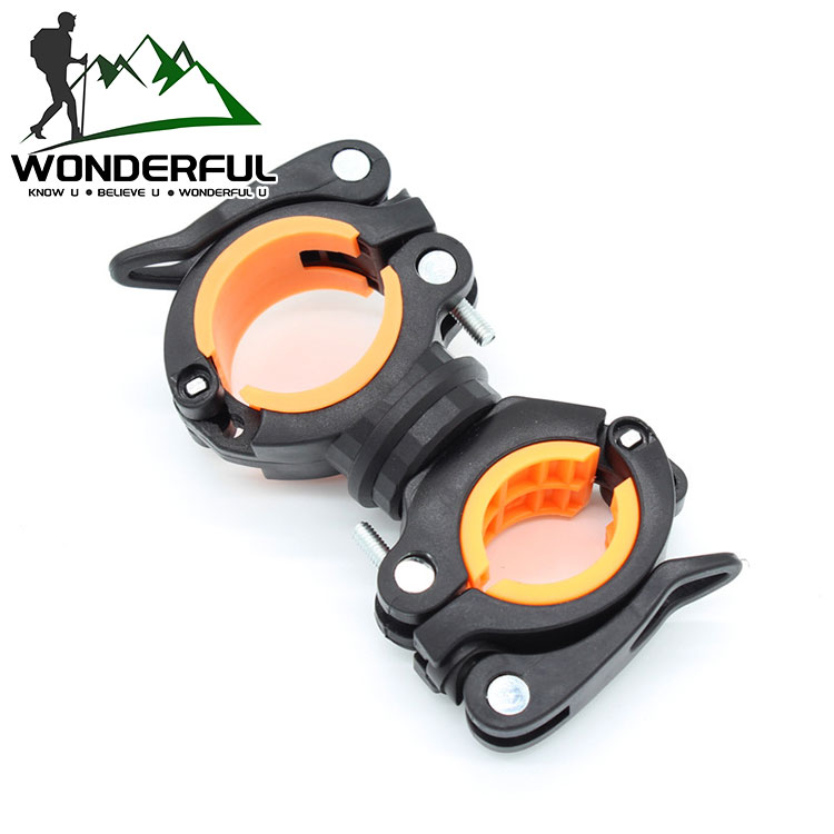 Chinese Factory Universal 360 Degree Black Plastic Screw Rubber Bicycle Stand Holder