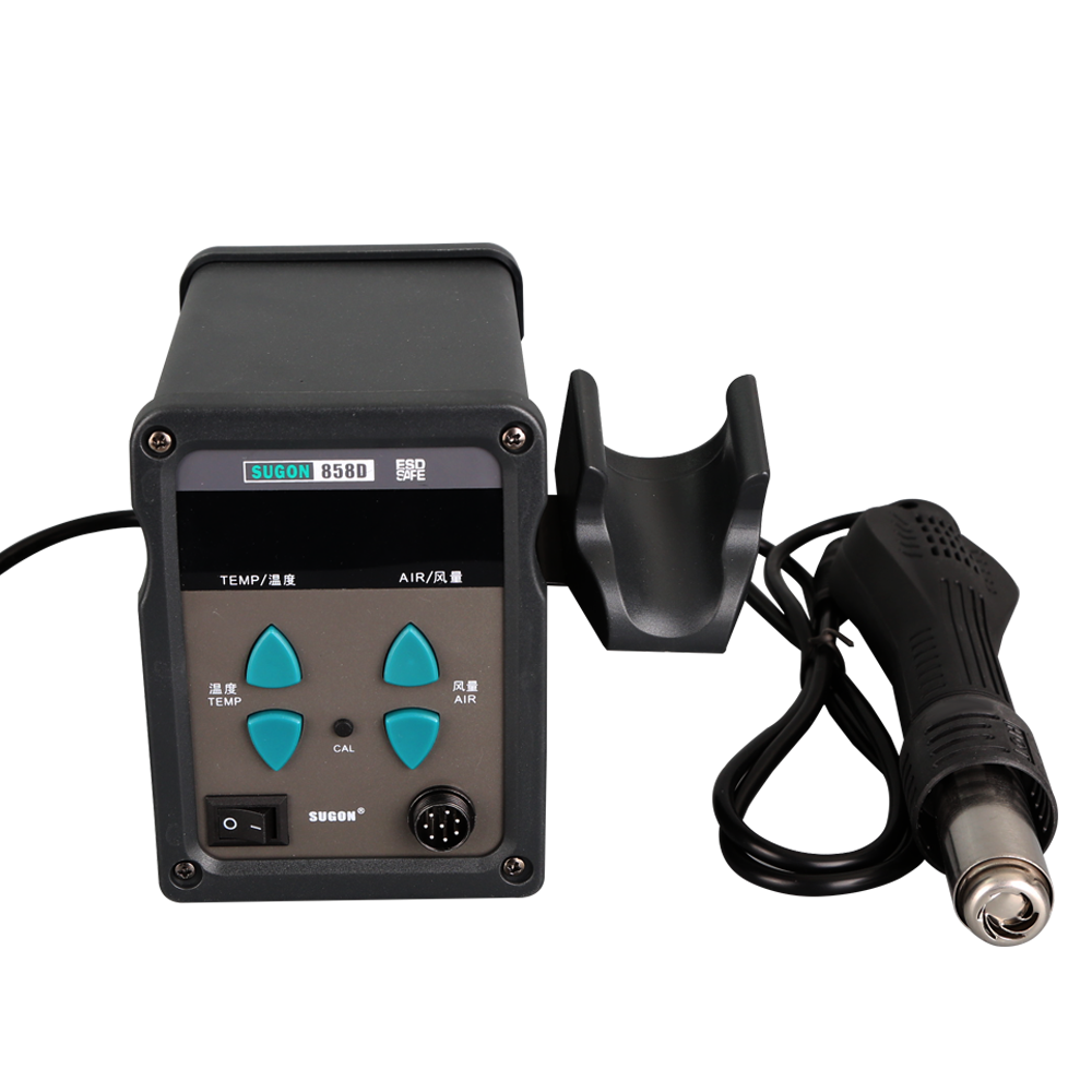 220V 110V SUGON 858D Heat Gamo Air Gun Heating Element Soldering Iron Station
