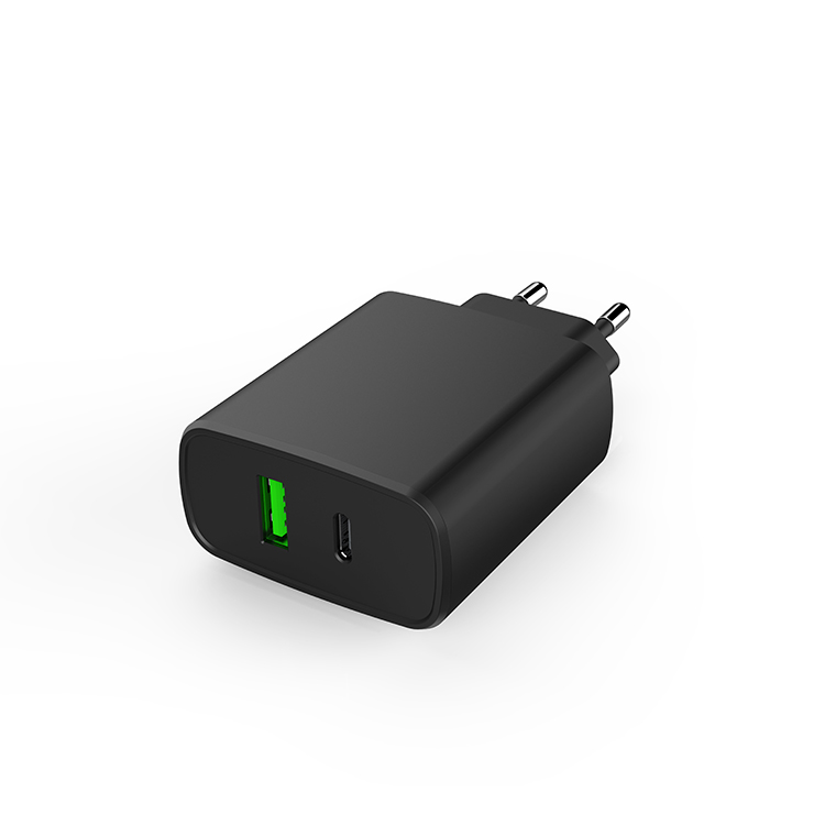 2021 популярное быстрое зарядное устройство USB для мобильного телефона с двумя портами PD 20 Вт QC настенное зарядное устройство для iphone/oppo/Samsung