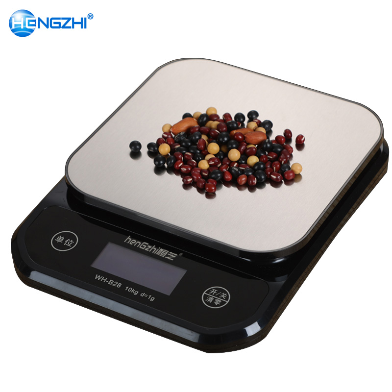 Multi-functional Flat stainless steel kitchen water proof scale 5kg charging small electronic scale 10kg