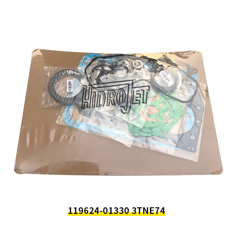 Construction Machinery Parts 119624-01330 11962401330 Full Gasket Kit for 3TNE74 Engine Excavator Parts