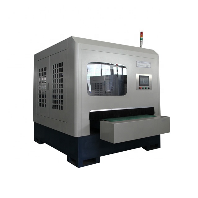 1000mm width flat sheet deburring machine sheet metal deburring machine