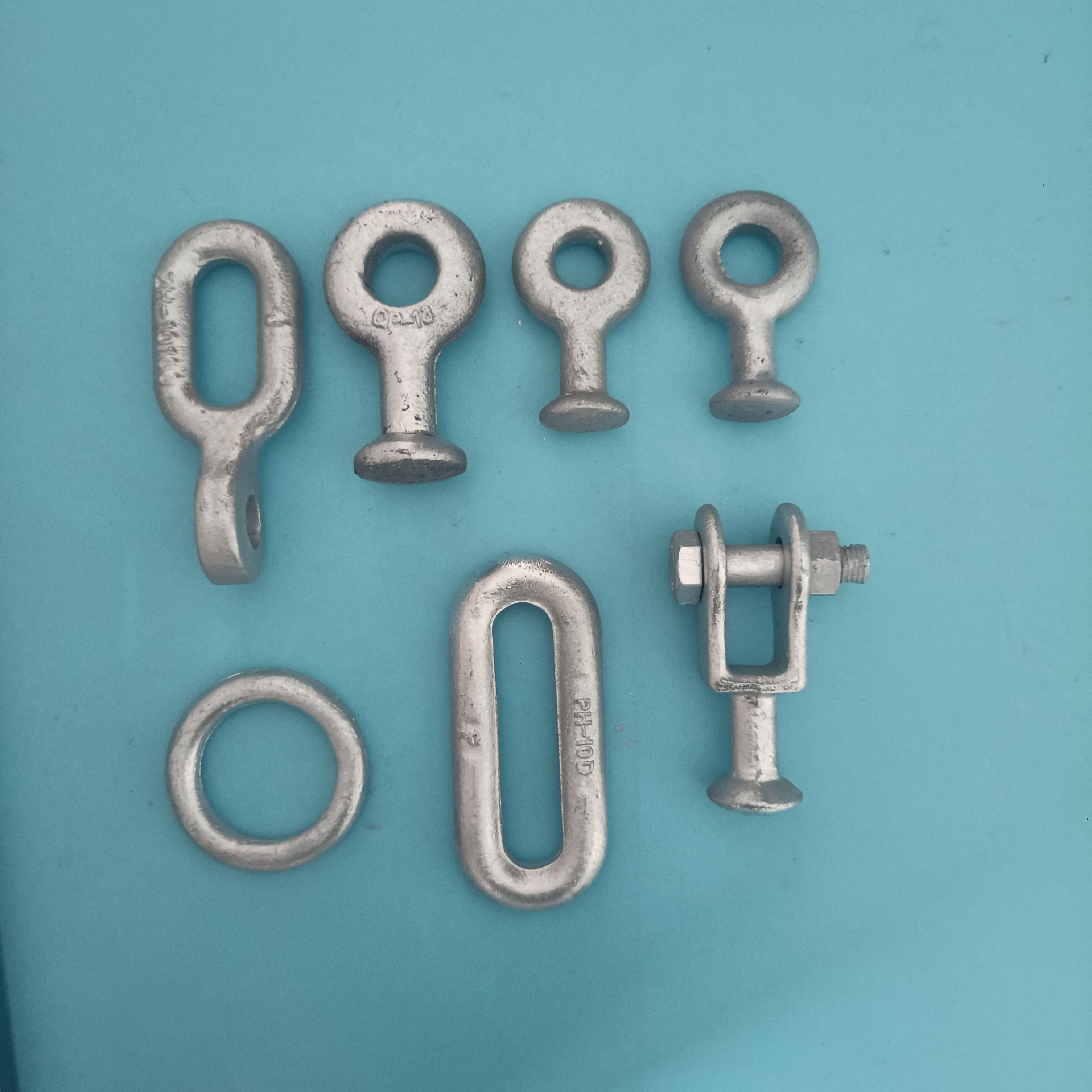 Ball head bolt  hot dip galvanized ring head bolt
