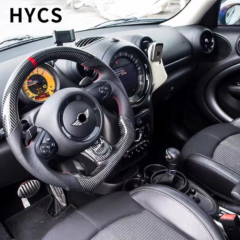 Пользовательский для BMW MINI COOPER углеродное волокно рулевое колесо аксессуары для интерьера FMINI COOPER F54 F55 F56 F57 F58 R56 R57 R58 R60