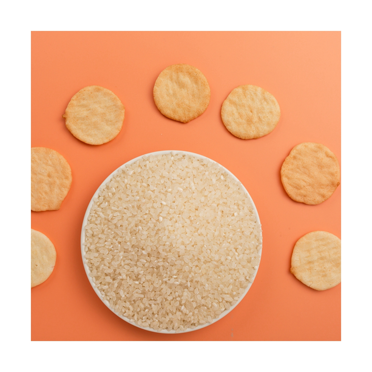 Factory Manufacture Baby Standard Asian Chinese Rice Cake Cracker