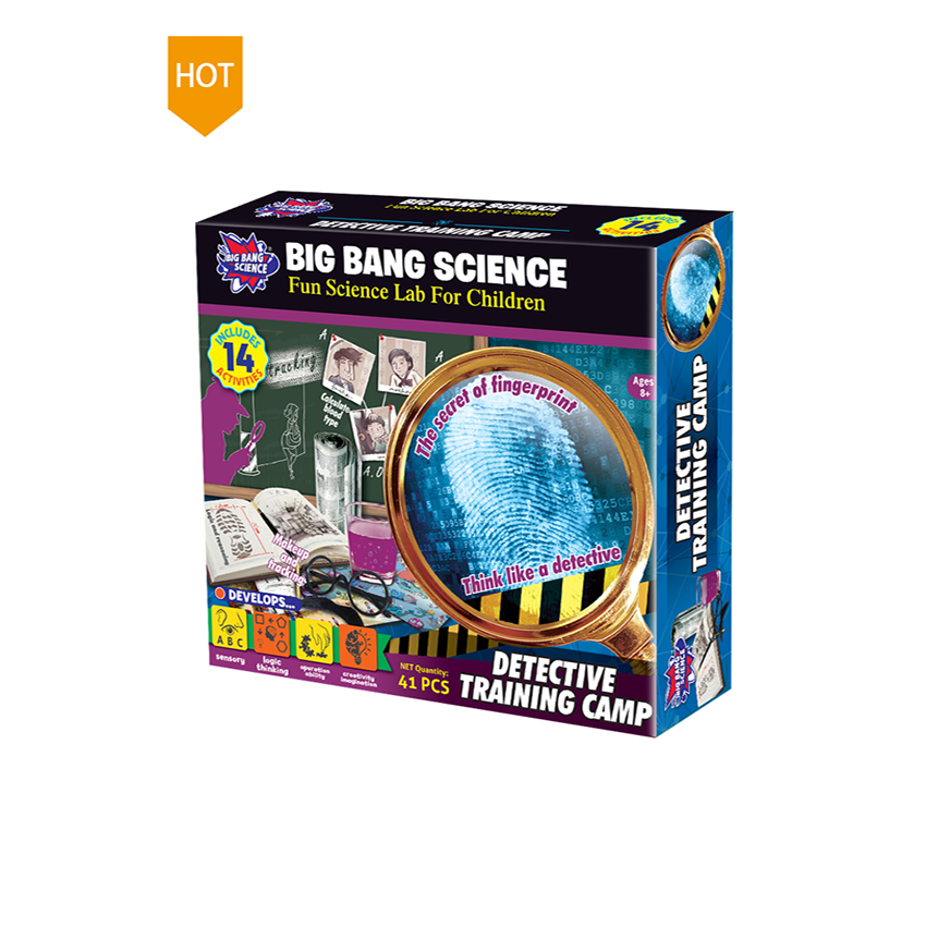 Big Bang SCIENCE Горячая Распродажа, Шпионские игрушки, набор для химии, обучающие игрушки для детей