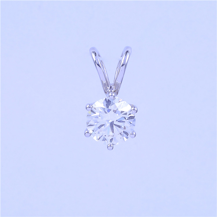 Лидер продаж ювелирные изделия из золота Diamond Подвеска 18 К Solid Белое золото кулон для женщин