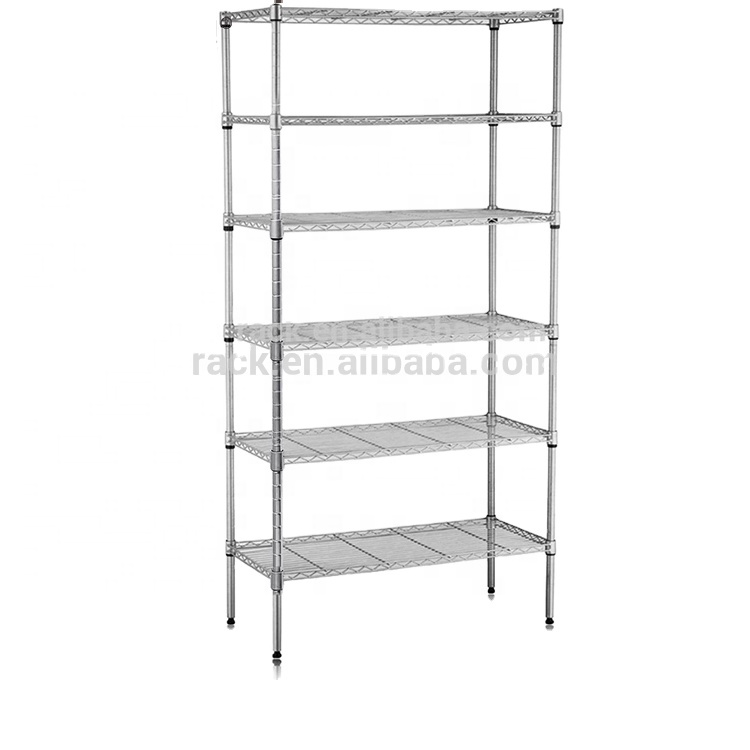 China Exporter 5 Tiers Heavy Duty Steel Shelving Used for Laboratory Rack,NSF Approval