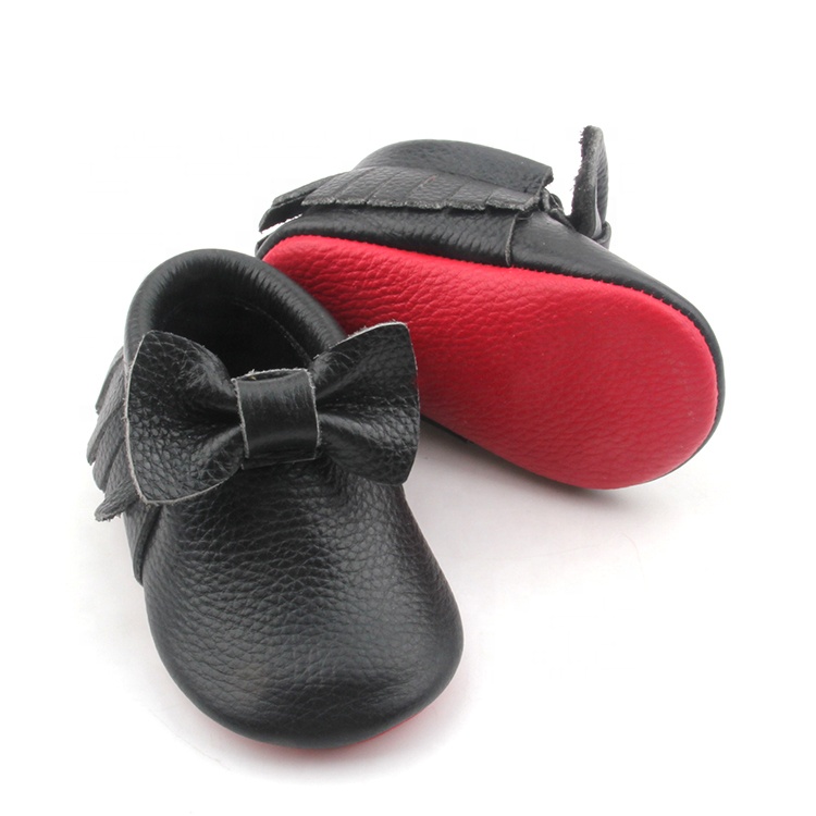 Big Bow Knot Baby Shoes Soft Soled Shoes Boys Girls First Walkers Moccasins