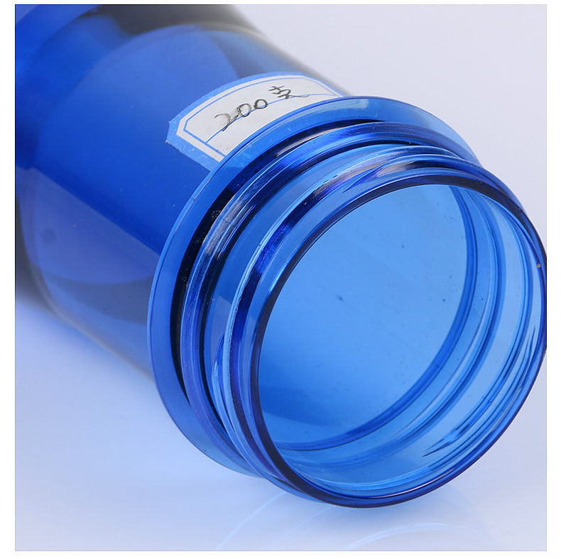 Wholesale Disposable 300 200 440 480 540ml Blue Raw Material Plastic Bottle Pet Preform