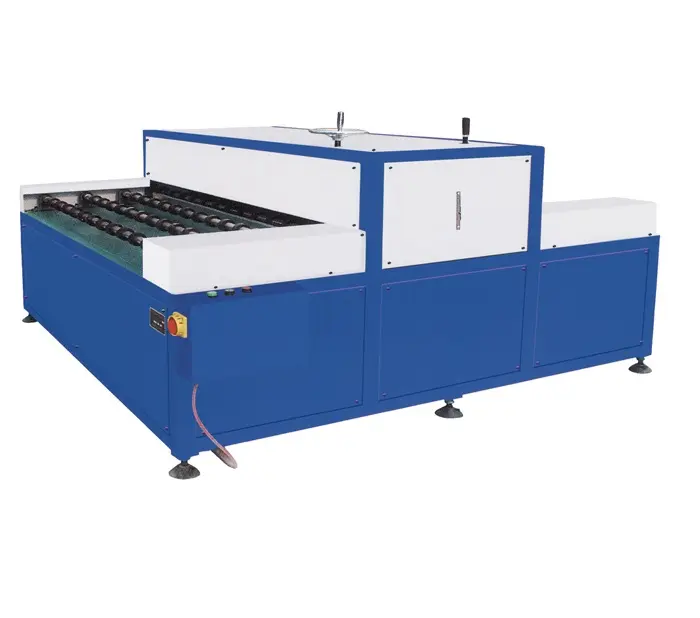 horizontal hot roller press machine/ Double glazing glass production line