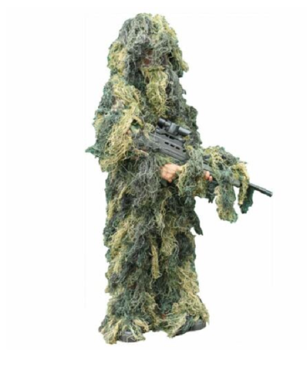 Военная Охота камуфляж джунгли пустыня одежда Ghillie костюм