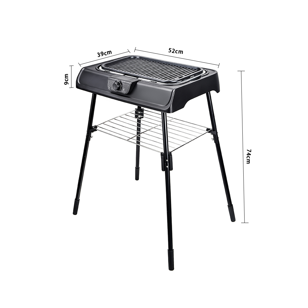 Внутренняя подставка, электрическая решетка BQ1601P-S IN1600W для семейного использования с CE,EMC,LVD,LFGB