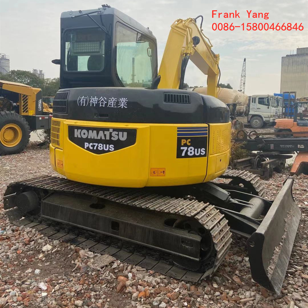 Япония б/у komatsu экскаватор PC78US-6 б/у Komatsu экскаватор PC78 мини-экскаватор для продажи
