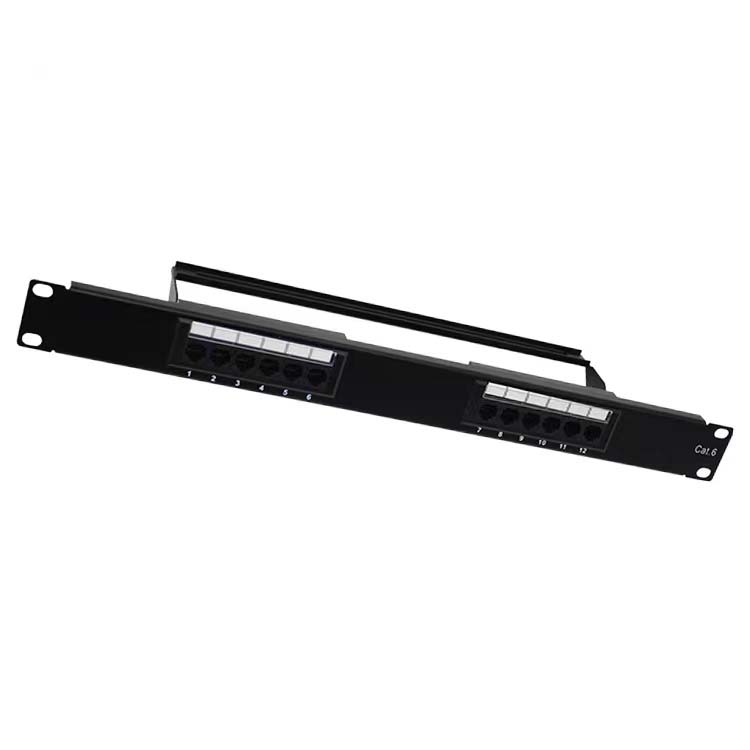 Manufacturers supply six types of gigabit 12-port gold-plated socket cabinet network distribution frame over test 19 inches