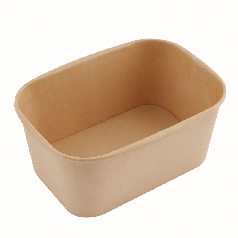 Packaging For Disposable Soup Tub Paper Salad Bowl High Grade With Lid