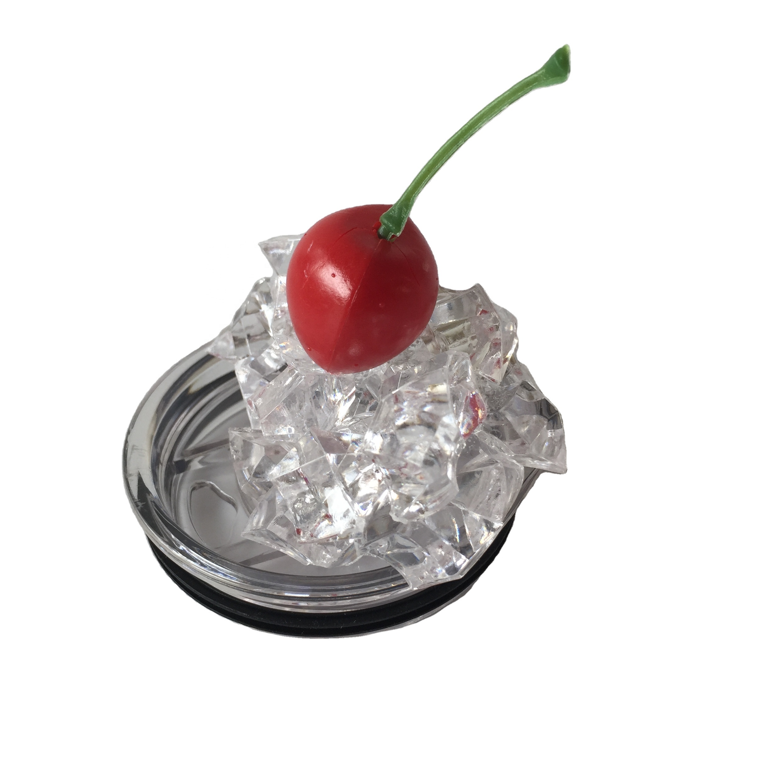 DIY кристально прозрачный поддельный акриловый кубик льда для 12 oz 20 oz tumbler topper