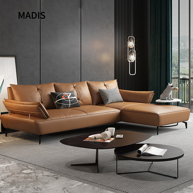 Modern Nordic fabric furniture set Complete Assembly Living Room Sofa