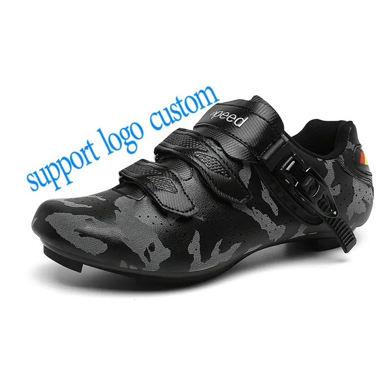 Custom 2021 new Roads and mountains cycling shoes bike shoes cleat shoes black for men