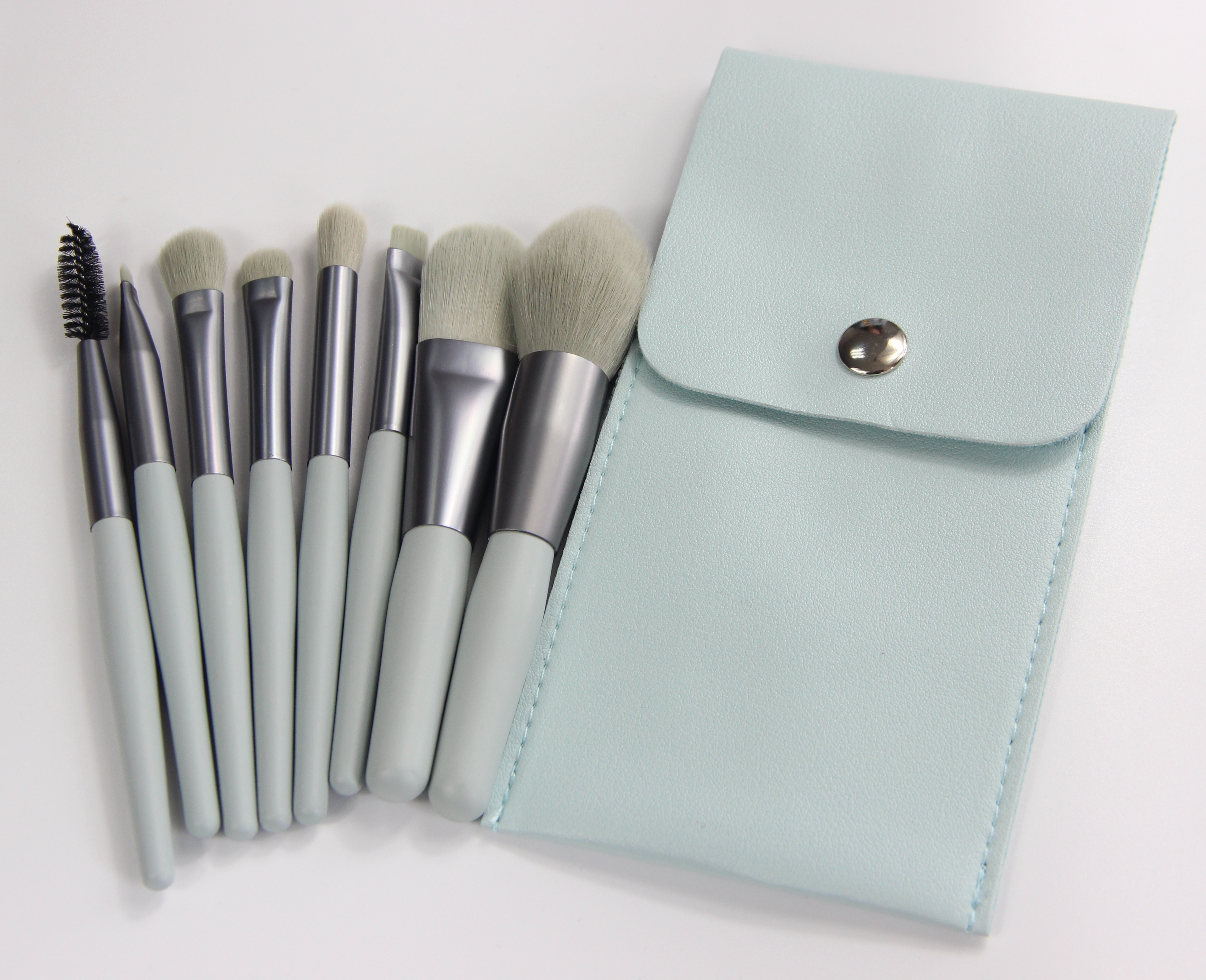 2021 NEW DESIGN cosmetics brushes Free Sample rose gold black Handle Makeup Brush Set Custom Logo Make Up Brushes set