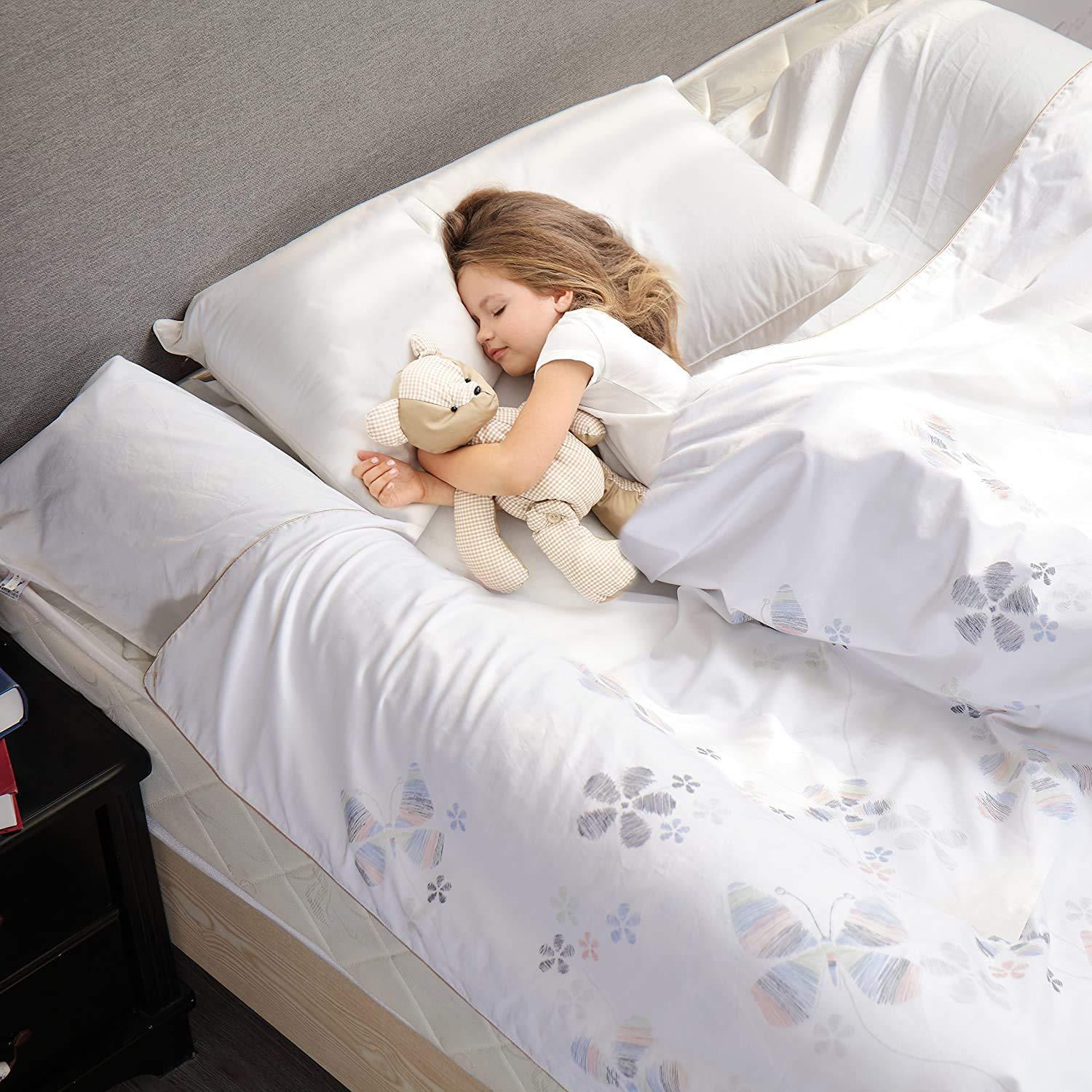 AliGan-Baby Inflatable bed rail toddler bumper railguard comfortable PVC portable non-slip safety bed protector waterproof fence