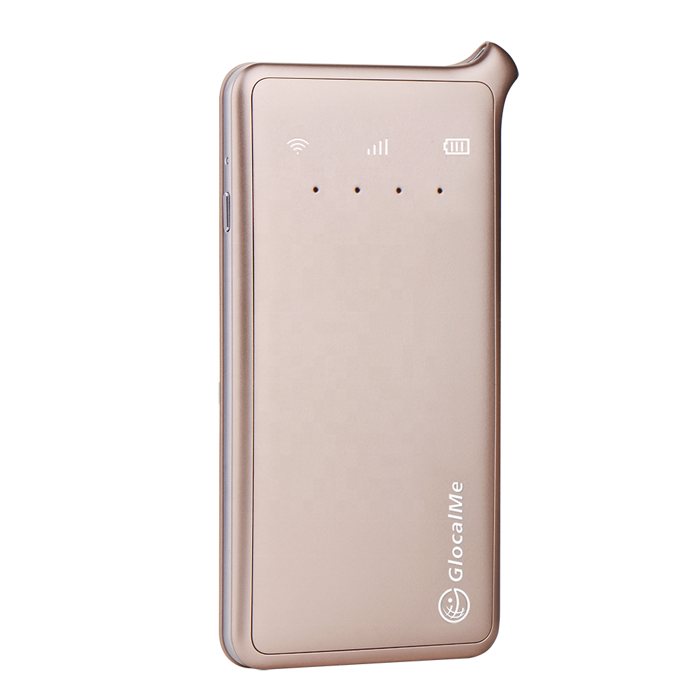 Glocalme 4G роуминг Бесплатный Карманный Wi-Fi точка доступа портативный беспроводной маршрутизатор с микро слотом для sim-карты