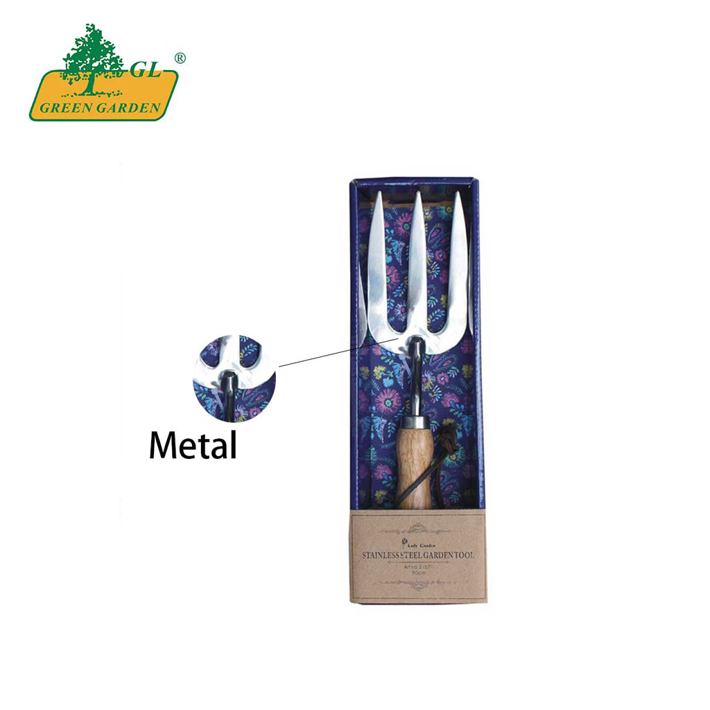 Factory Outside Garden Steel Garden Tool Home Garden Tool Small Style Digging Fork