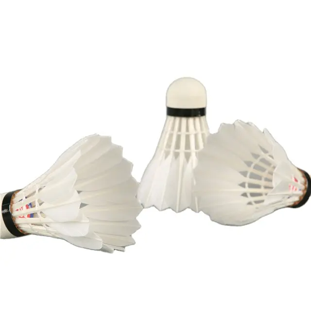 China Brand Lingmei Factory Directly Supply Class A Goose Feather Badminton Shuttlecock