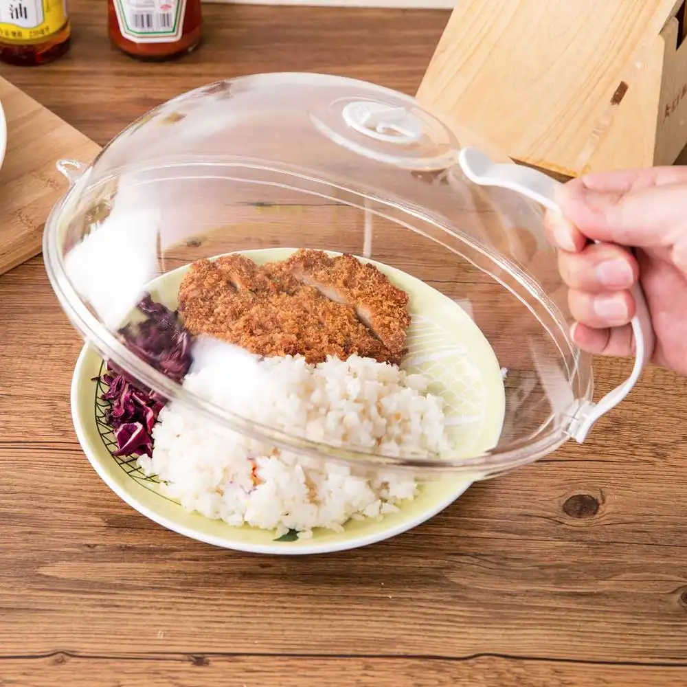 Пластиковая крышка для пищевых продуктов, защита от брызг, кухонная Крышка для посуды, крышка для микроволновки, защита от брызг
