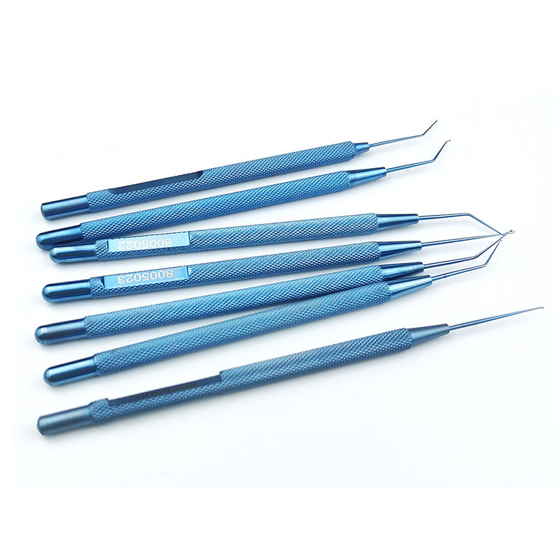 Kuglen push pull hook Lester IOL manipulator Akahoshi Nucleus Stainer Intracapsular Manipulator Hook Sinskey Lens Manipulating