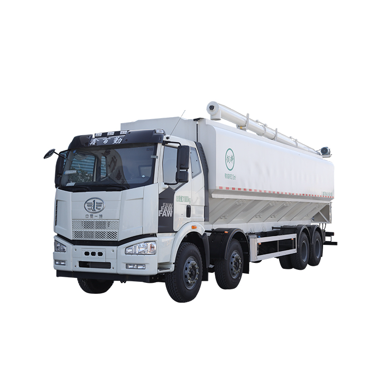 Высококачественный Грузовик Faw 315 с мощностью лошадей 9,2 м 8x4 из углеродистой стали для перевозки корма крупными партиями грузовик для перевозки корма птицы