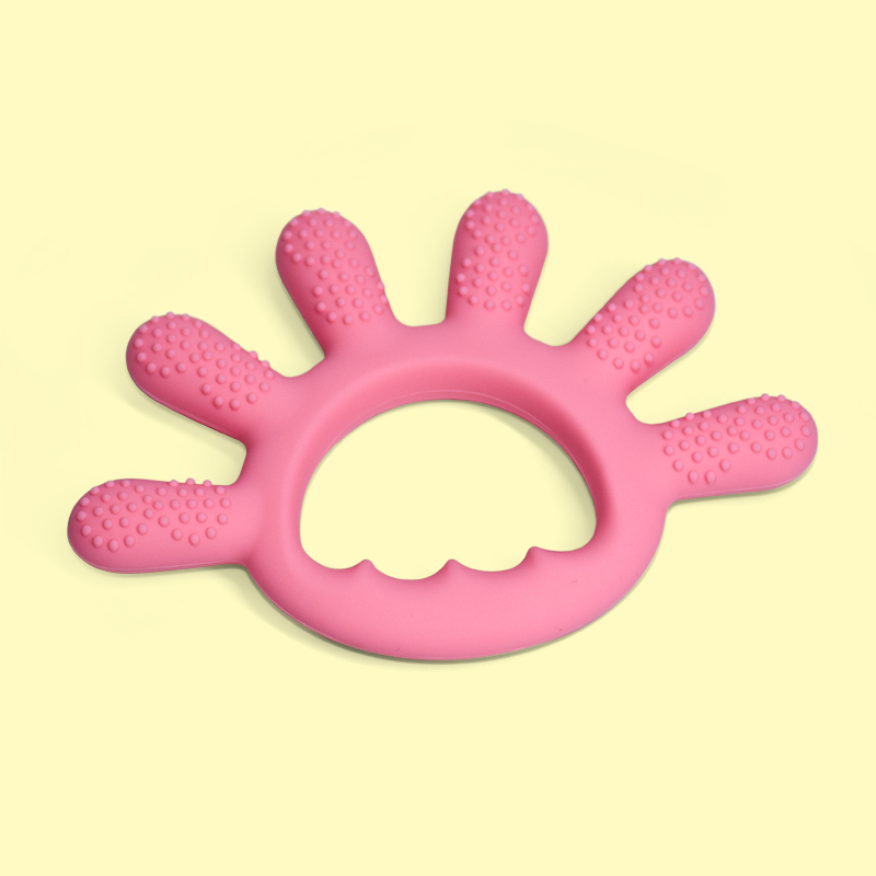 Legenday Wholesale Personalized Baby Teether Toy Organic Silicone Baby Teether Teething Ring