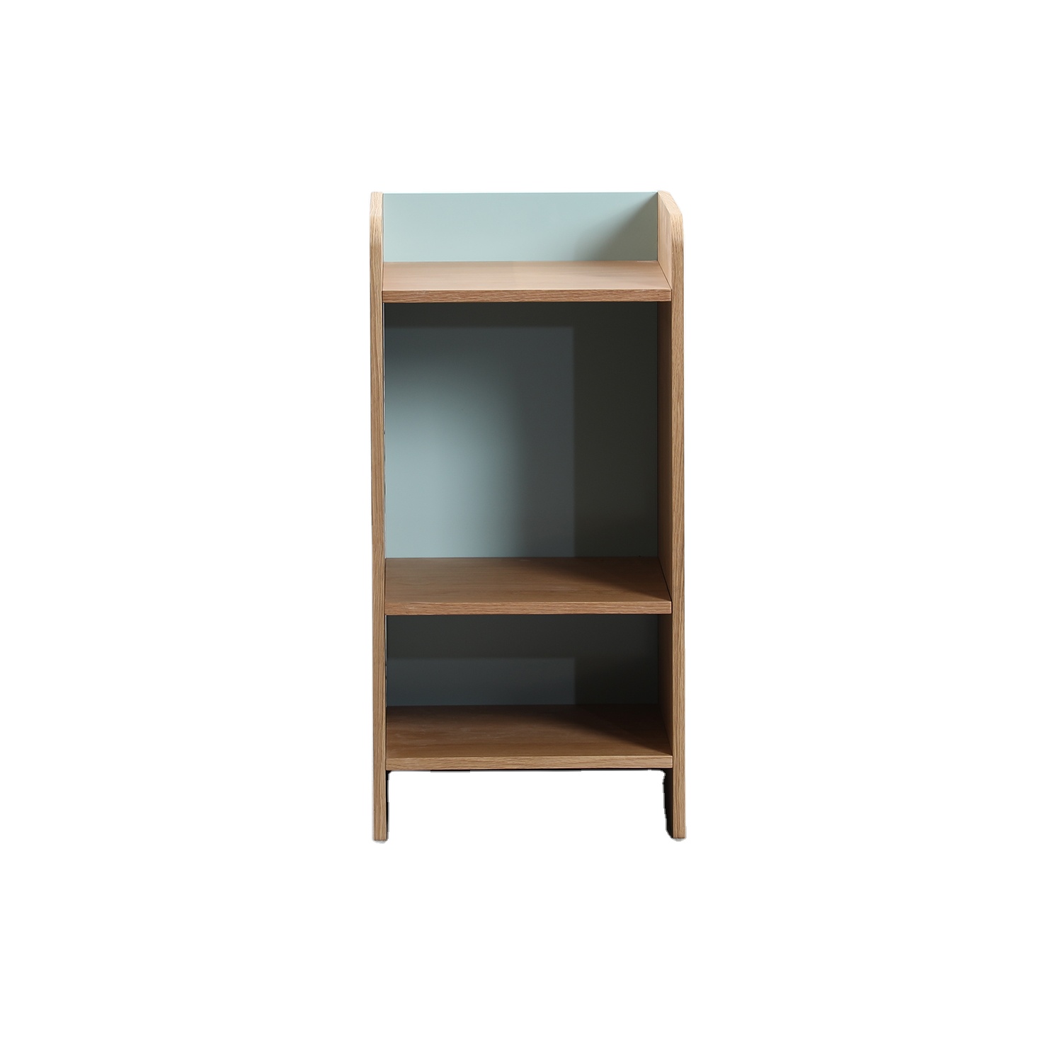 Wholesale Custom Modern Nordic Simple Design Bookcases Home Hotel Office Wooden 3 Level Book Case Bookshelf For Living Room