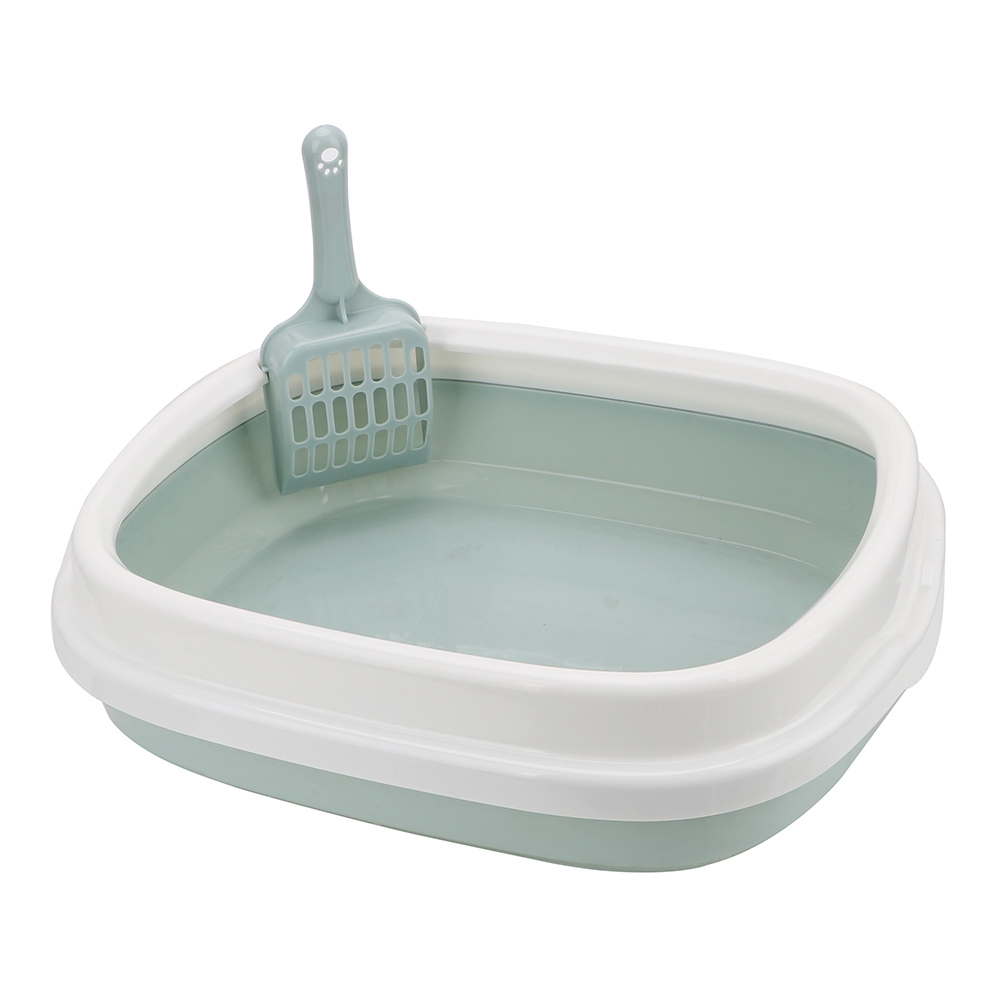 New Semi-enclosed Cat Litter Pan Can Be Removed From The Anti-splashing Cat Poo Pan Cat Toilet Manufacturers Wholesale A Replace