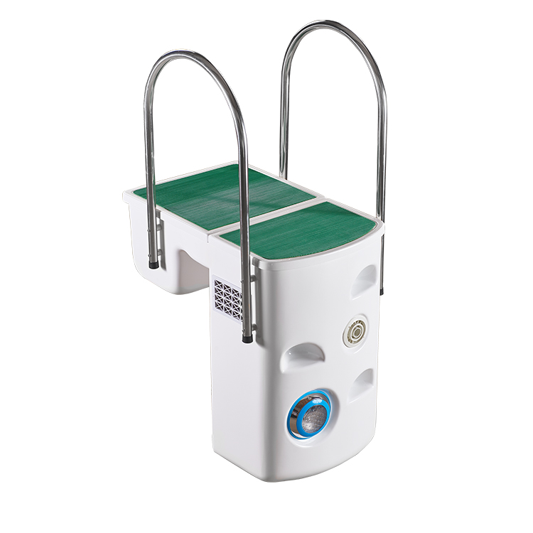 Pipeless Pool Filter Pikes Integrated Modern Filter with pump and ladder