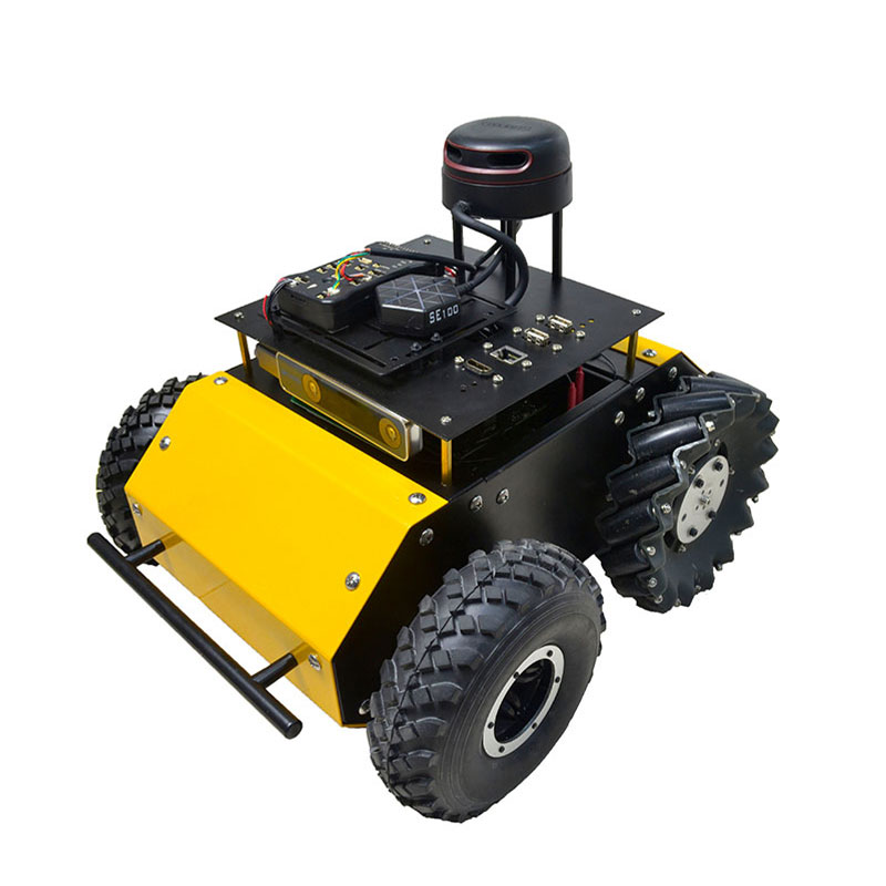 Визуальная камера слежения Mecanum Wheels Pixhawk 4 Полетный контроллер ROS Robot платформа шасси с хлопушкой и навигацией лидар