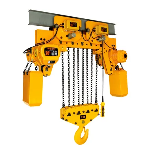 China Factory Good After-sale Service Copper Motor 20 Ton Chain Hoist