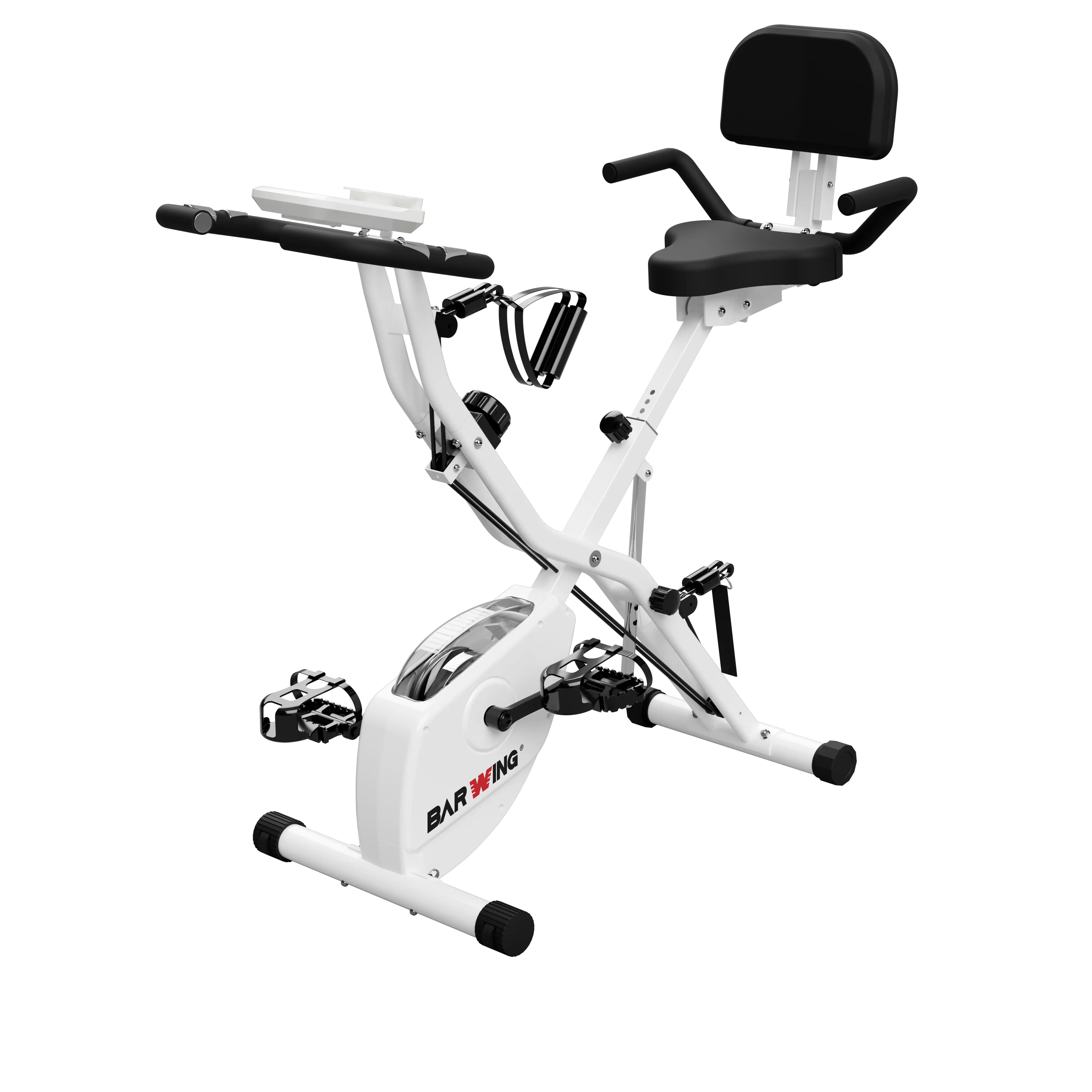 Multifunctional Gym Equipment Adjustment Indoor Body Building Fitness Folding Exercise Bike Home Unisex