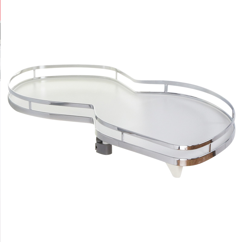 Household stainless steel cabinet pull basket storage pull basket