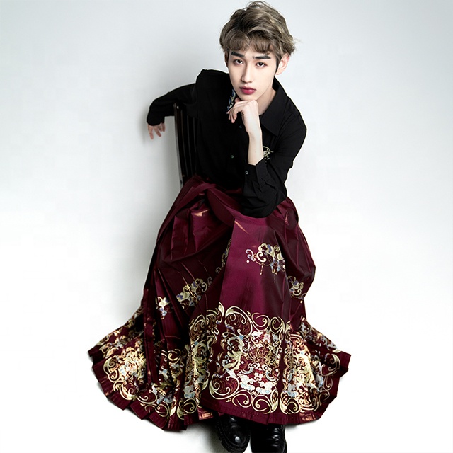 Jiutian Hanyun hanfu chinese traditional clothing horse face skirt gown ming make up Dynasty original version han fashion