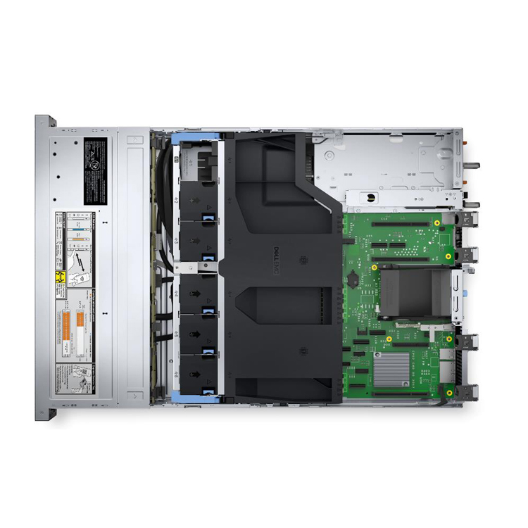 Новый Сервер Dell r550 в 2022 году, h745, мощность 800 Вт, 2U сервер подходит для r550 Dell, предназначенный для малых предприятий