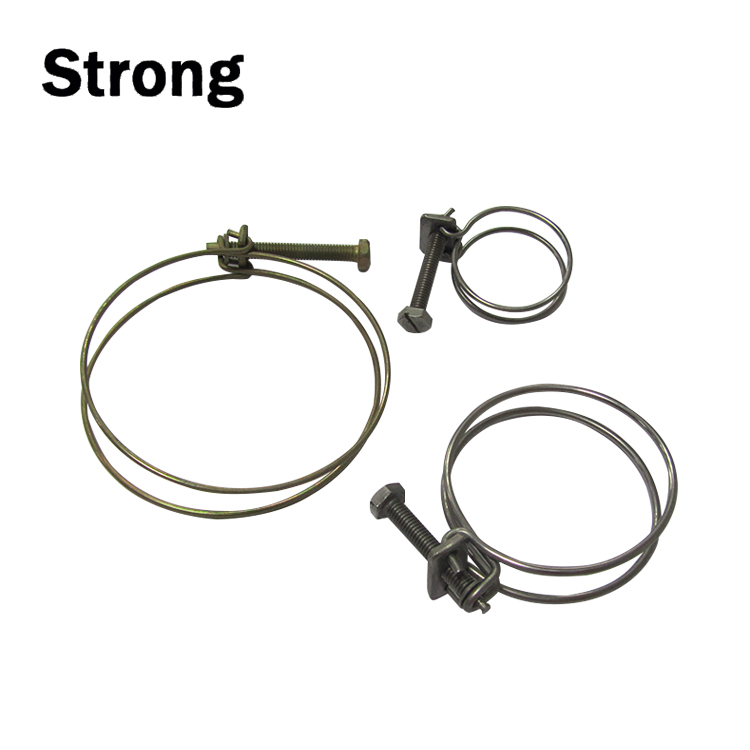 customized qualified single wire hose clamps