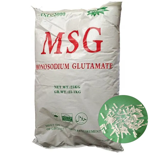 Food Grade Flavoring Agent China Salt Monosodium Glutamate 99% Purity 20 30 40 60 80 Mesh MSG