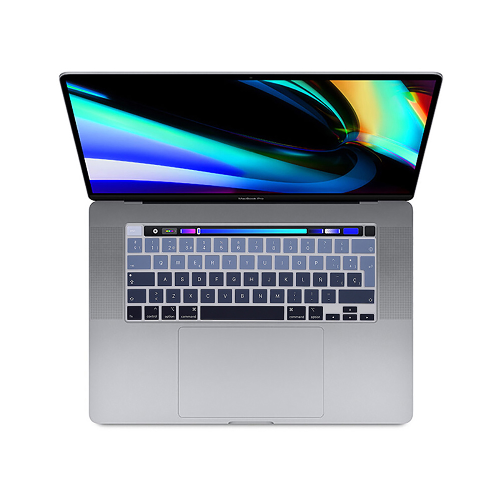 Чехол для клавиатуры ноутбука macbook Pro13 2020, защитная пленка, новинка, Pro16 A2141 Pro13.3 A2289 A2251, силиконовый чехол с испанской раскладкой для клавиатуры