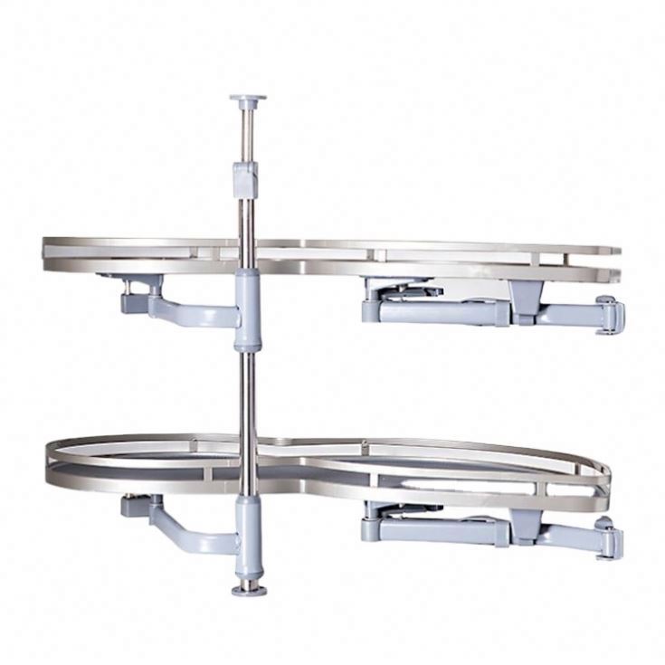 Hot Selling Revolving Basket Swing Tray cabinet drawer basket