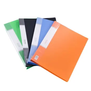A4 Size File Folder 10,20,30,40,60,80,100 Pockets Display Book Presentation Display Book Clear Book