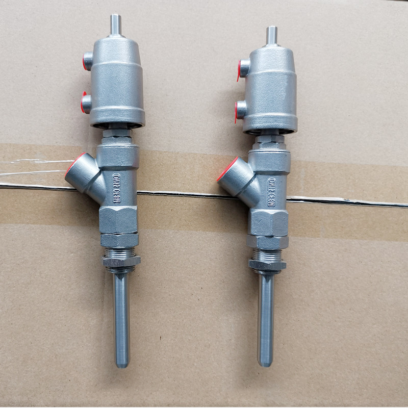 Stainless steel 316 back suction pneumatic filling nozzle inner seal