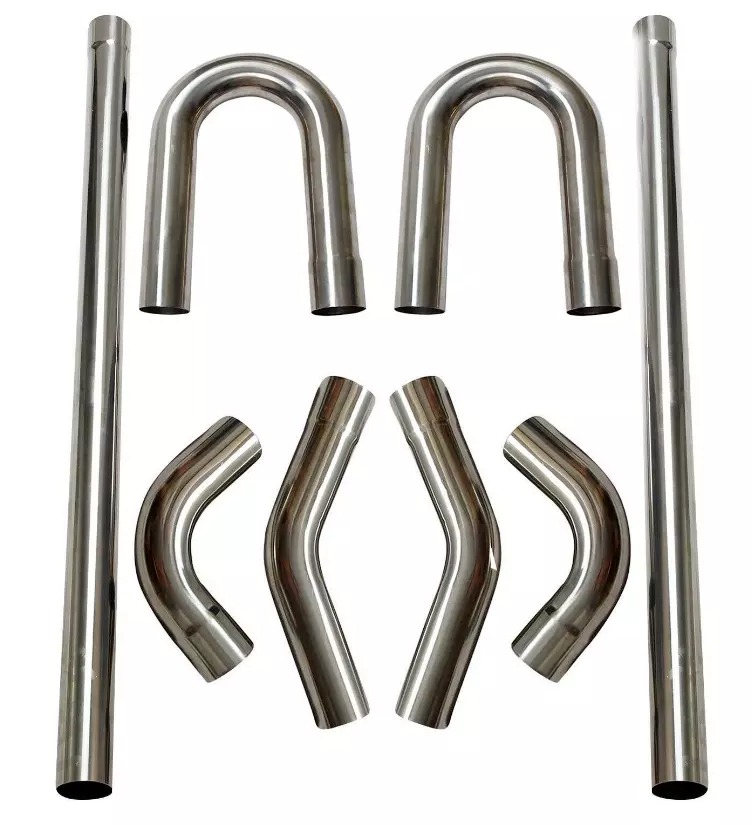 Stainless Steel Mandrel Elbow 90 Degrees 304 316 For Automotive Modification Elbow Exhaust Pipe