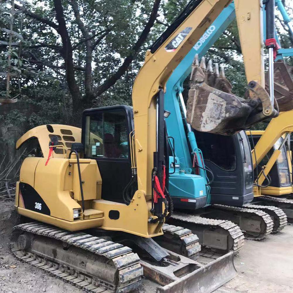 Б/у оригинальный японский cat 305 mini 5 тонн экскаватор