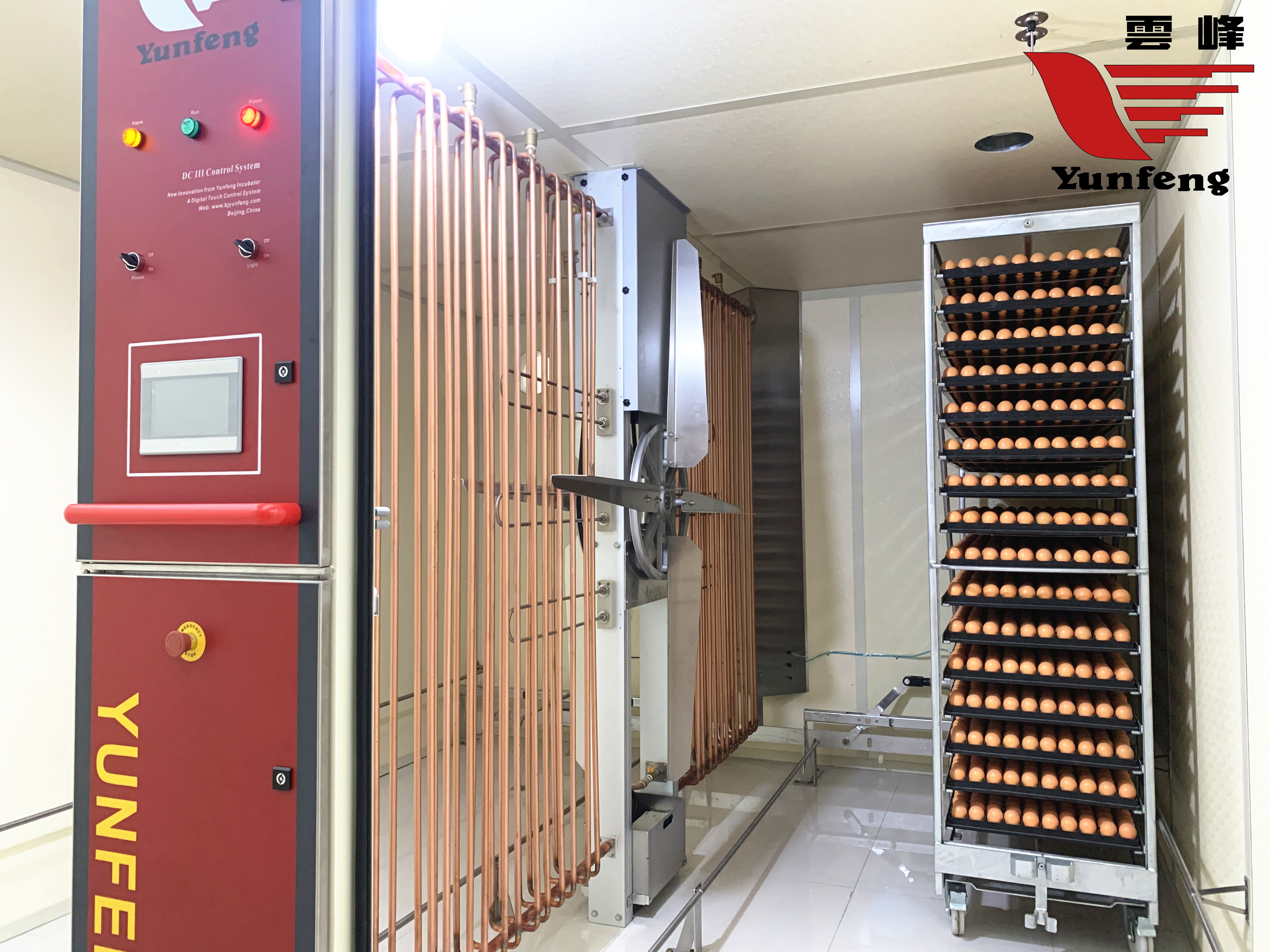 YFDF-384 высококачественный одноступенчатый 38400 яиц, китайский промышленный коммерческий инкубатор для яиц на продажу